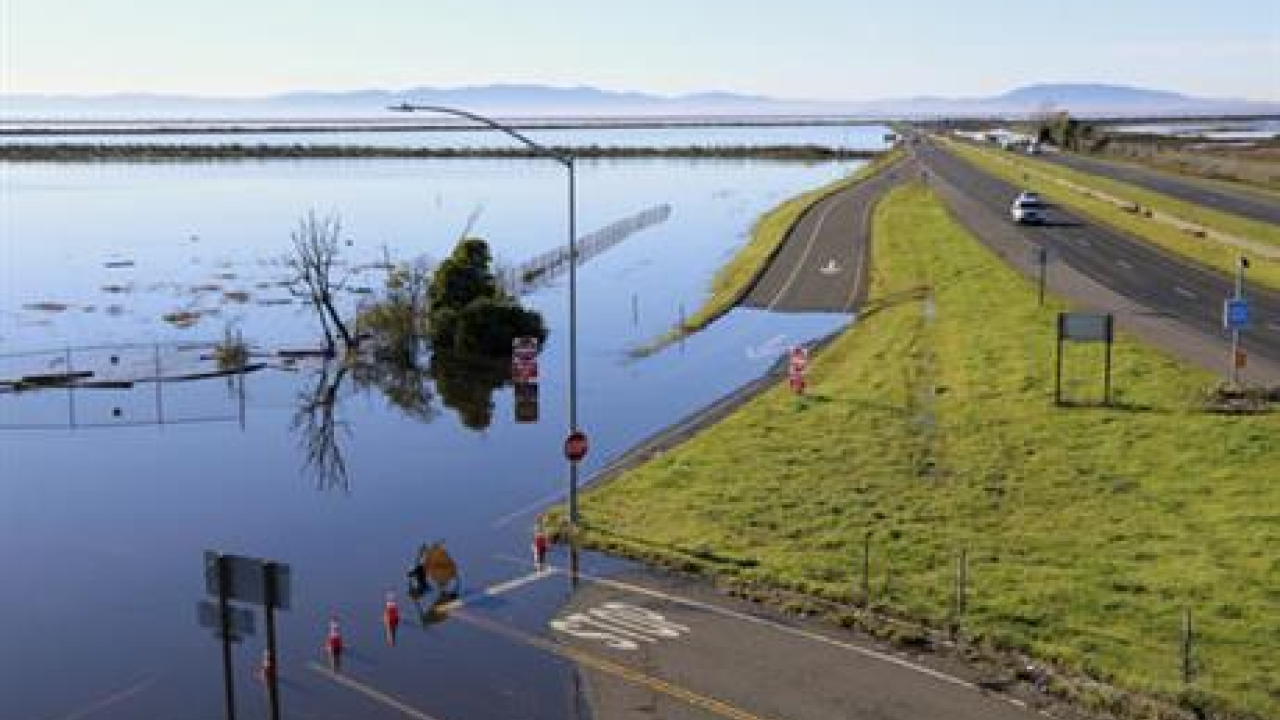Highway 37 and adjacent lands near Vallejo/Mare Island